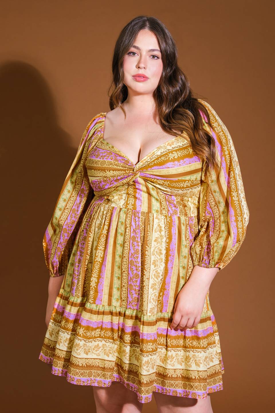 ALL MY PRIDE WOVEN MINI DRESS Flying Tomato